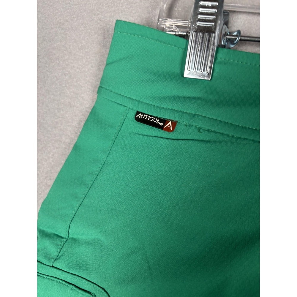 Antigua Golf Skort Womens 8 Green Desert Dry Orbit Stretch Built In Shorts - Picture 14 of 15